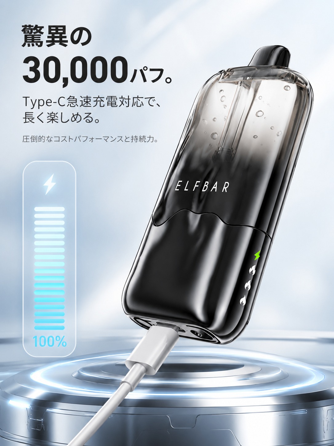 ELFBAR DUKE 30000 puffs Type-C charging